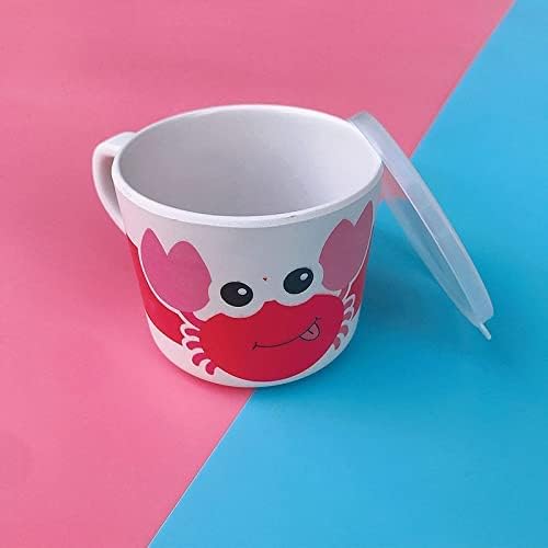π ARNIYAVALA Crab Bamboo Fiber Kids 5-Piece Dinner Set π¦ β Eco-Friendly, Self-Feeding Baby Tableware for Weaning Children π½οΈπ±