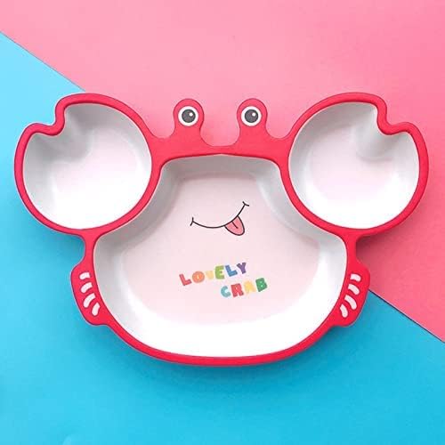 π ARNIYAVALA Crab Bamboo Fiber Kids 5-Piece Dinner Set π¦ β Eco-Friendly, Self-Feeding Baby Tableware for Weaning Children π½οΈπ±