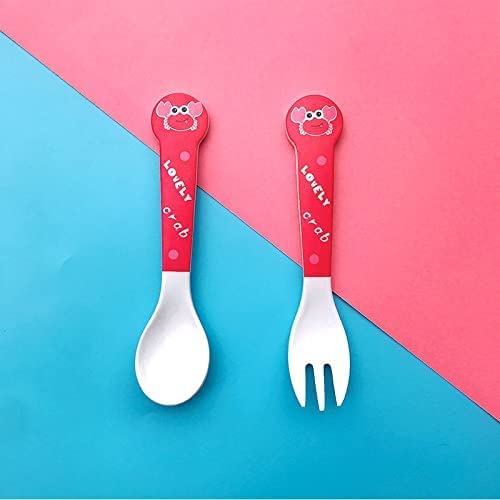 π ARNIYAVALA Crab Bamboo Fiber Kids 5-Piece Dinner Set π¦ β Eco-Friendly, Self-Feeding Baby Tableware for Weaning Children π½οΈπ±