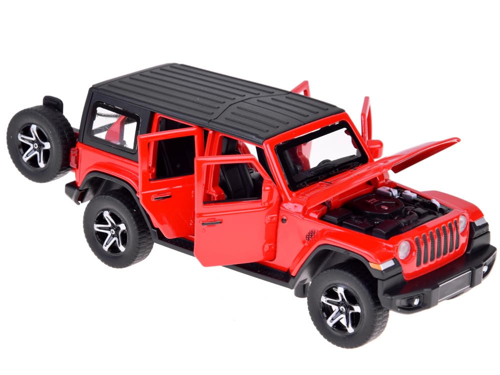 ARNIYAVALA 1:32 Wrangler with Trailer Alloy Die-Cast Toy Car Model with Sound & Light πβ¨
