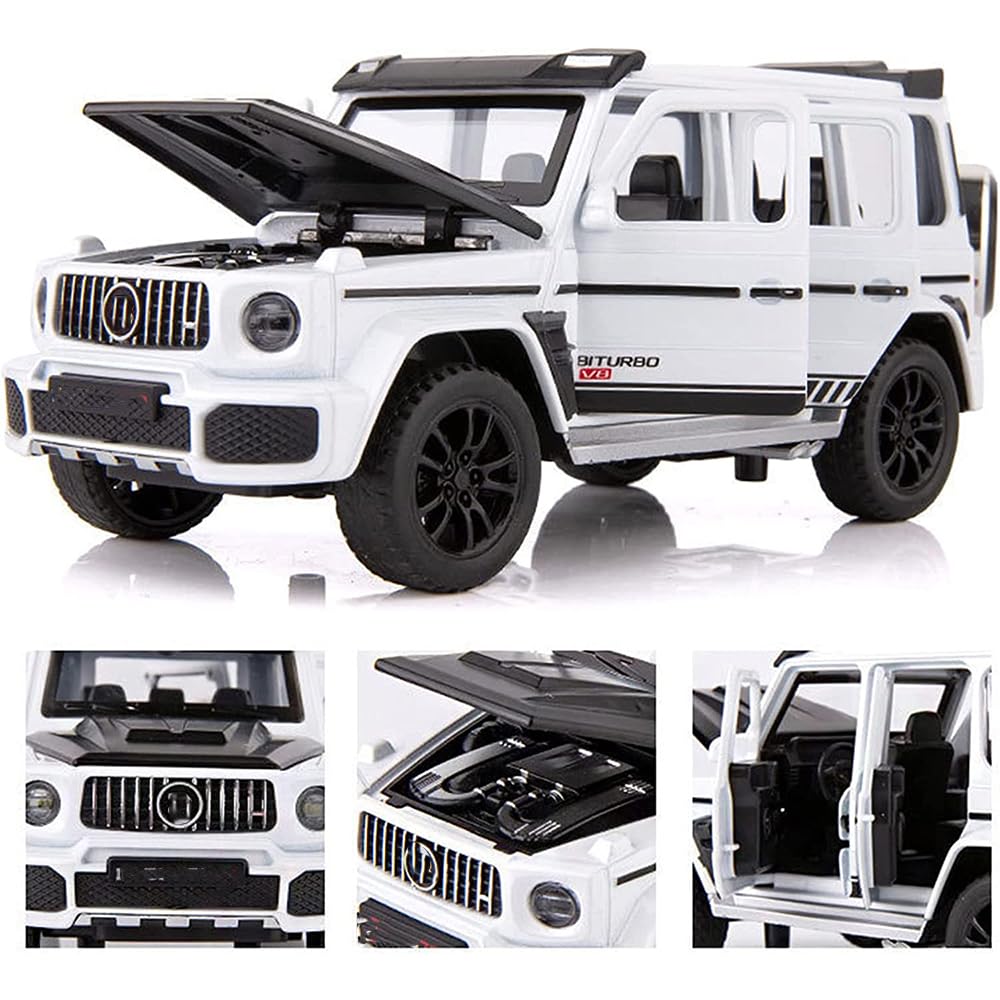 ARNIYAVALA 1:32 Brabus G700 SUV Off-road Model Car Diecast Toy Car for Kids π Pull Back Action, Realistic Design with Lights & Sound Effects πΆπ‘