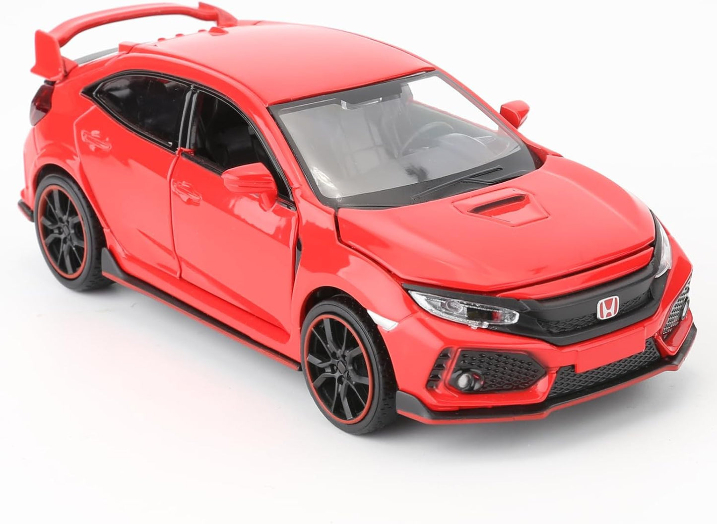ARNIYAVALA 1:32 Scale Civic Type R Diecast Alloy Metal Pull Back Toy Car π, with Openable Doors πͺ, Music πΆ, Sound π, and Light π‘ Effects