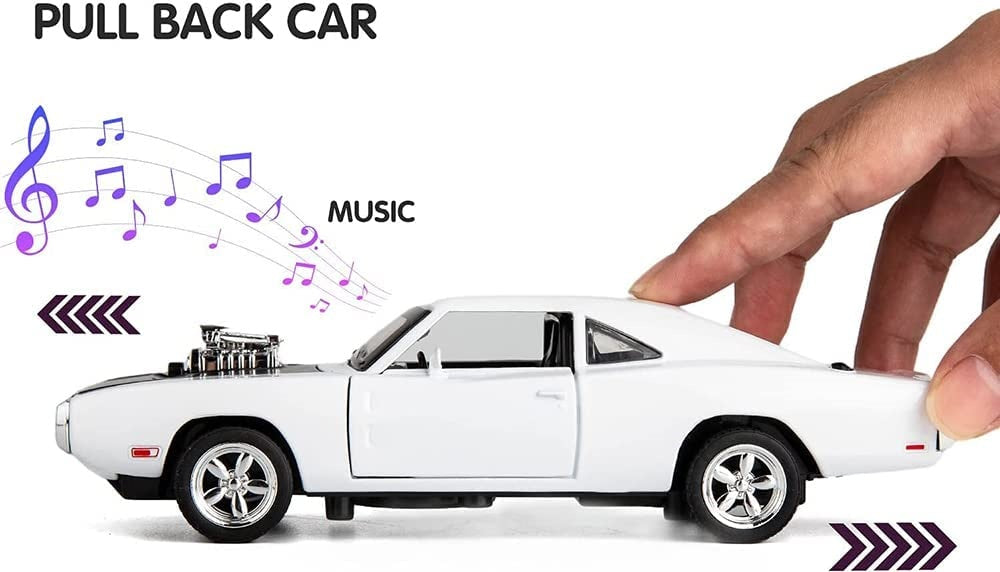 ARNIYAVALA 1:32 Scale Fast and The Furious Dodge Car Model with Sound & Light Collection Toy ππ₯