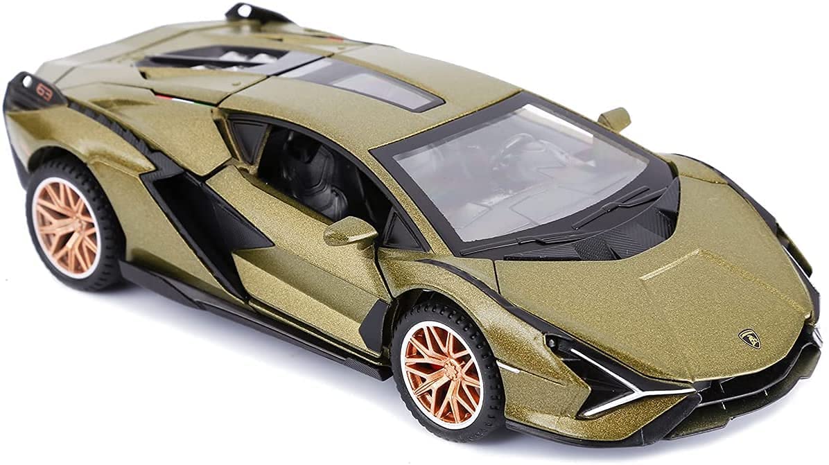 ARNIYAVALA 1:32 Lamborghini Military Toy Car π Metal Pull Back Diecast Car π οΈ with Openable Doors πͺ and Sound πΆ & Light π‘ Effects