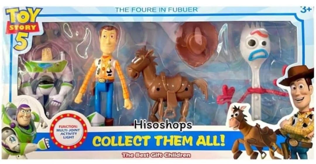 Arniyavala Action Figures & Cartoon Character Toys | Disney Pixar Toy Story Characters for Imaginative Play & Collecting 🎮🧸