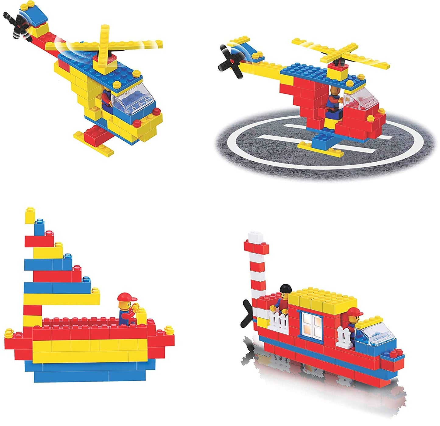 Arniyavala 200-Piece Creative Builder Blocks Set | Colorful Educational Building Blocks for Kids 3+ | House Building, Cognitive Development & Imagination Toy 🏠🧩