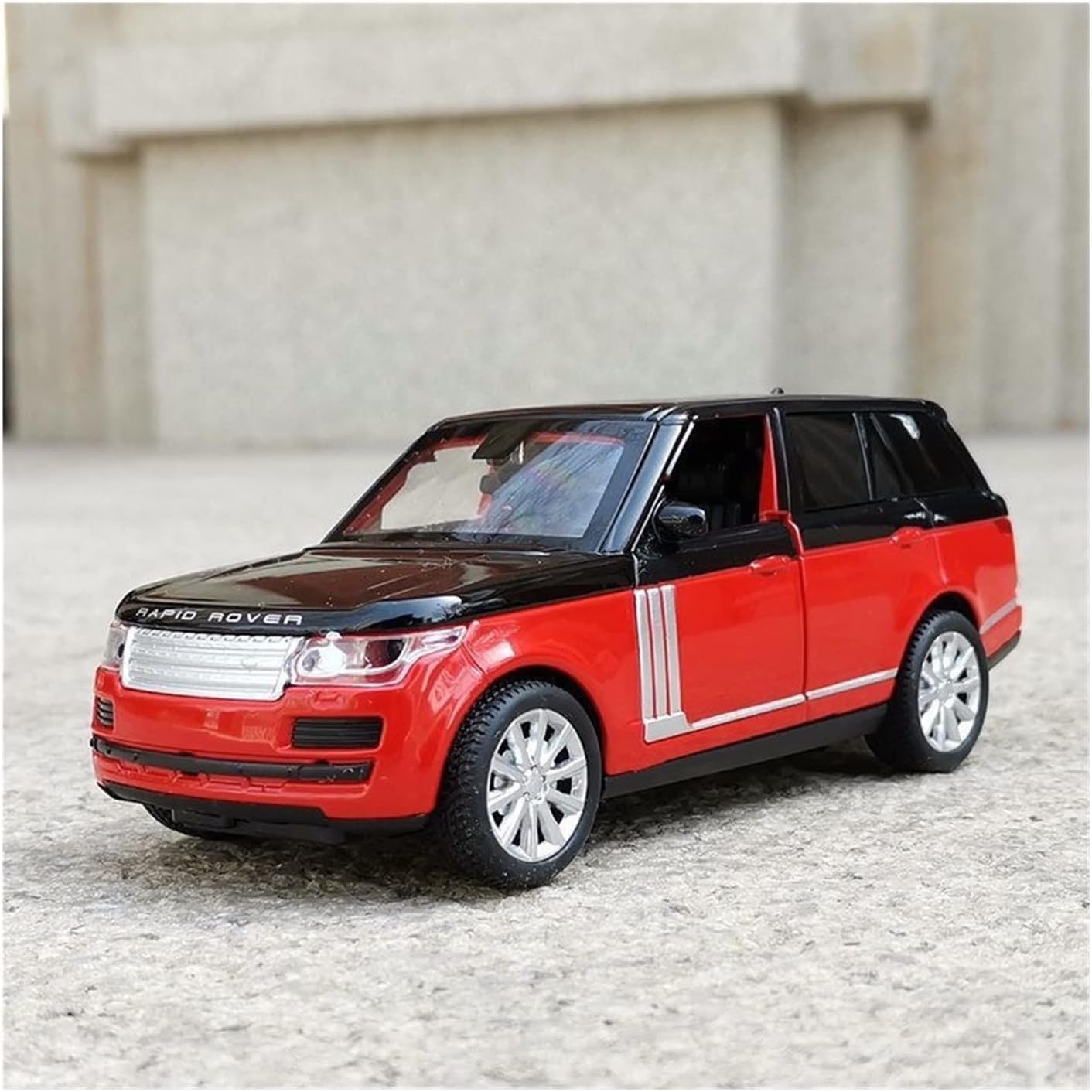 ARNIYAVALA 1:32 Range Rover Toy Car π Metal Pull Back Diecast Car π οΈ with Openable Doors πͺ, Realistic Sound πΆ and LED Light π‘ Effects