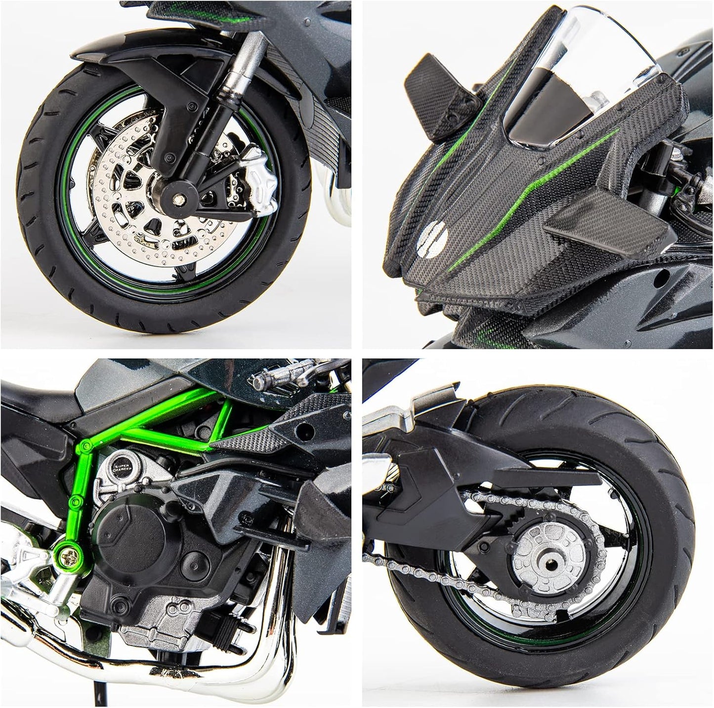 Arniyavala 1:12 Scale Mini Motorcycle Model | Zinc Alloy Fuel Tank, Rubber Tires, Engine Sound & Headlights | Detailed Collectible Motorcycle Toy for Enthusiasts & Kids ๐๏ธ๐จ