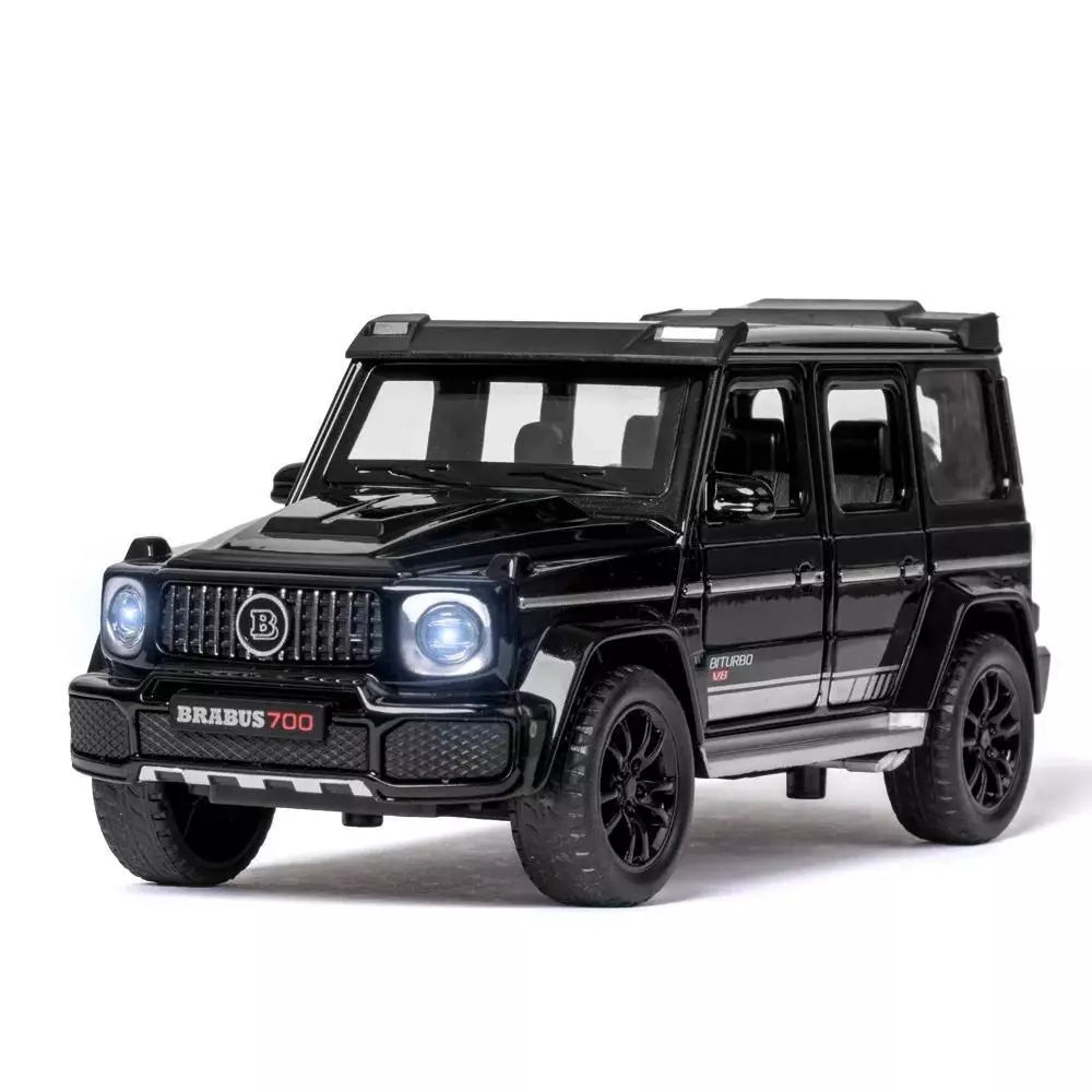 ARNIYAVALA 1:32 Brabus G700 SUV Off-road Model Car Diecast Toy Car for Kids π Pull Back Action, Realistic Design with Lights & Sound Effects πΆπ‘
