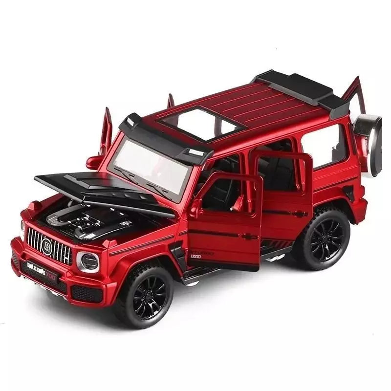 ARNIYAVALA 1:32 Brabus G700 SUV Off-road Model Car Diecast Toy Car for Kids π Pull Back Action, Realistic Design with Lights & Sound Effects πΆπ‘