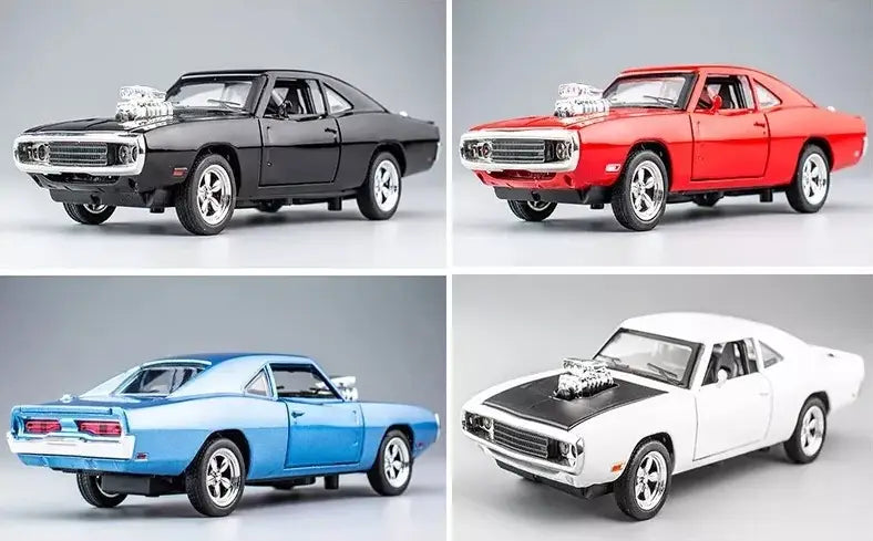 ARNIYAVALA 1:32 Scale Fast and The Furious Dodge Car Model with Sound & Light Collection Toy ππ₯