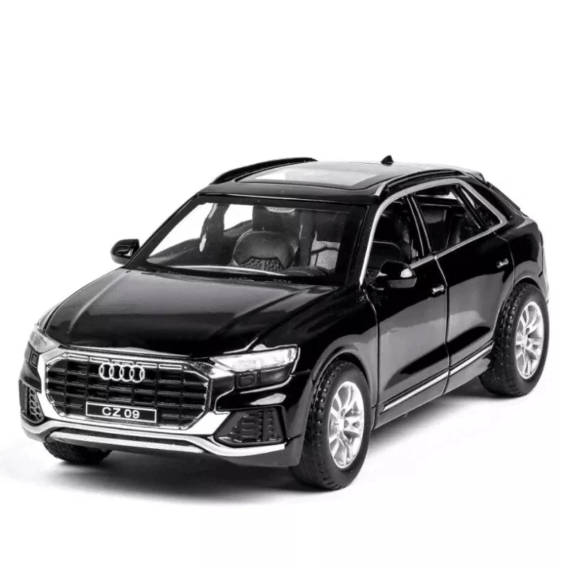ARNIYAVALA π Audi Q8 1:32 High Simulation SUV Sound & Light Pull-Back Alloy Toy Car πβ¨πΆπ‘