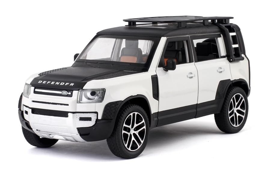 1/24 Diecast Model Car  Land Rover New Defender for Gift