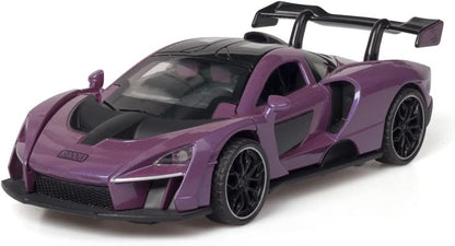 ARNIYAVALA 🚗 1/32 McLaren Senna Alloy Sports Car Model Diecast Toy Vehicle with Sound & Light 🎶💡