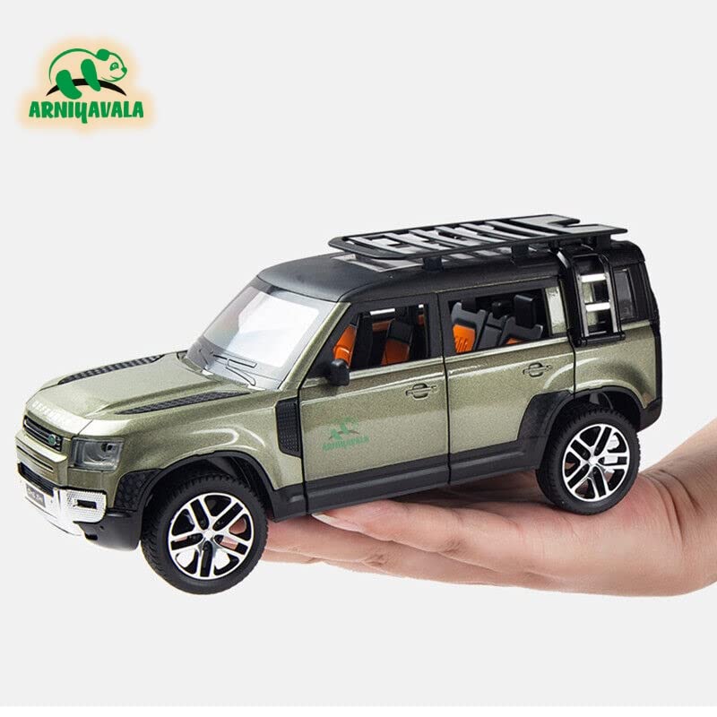 1/24 Diecast Model Car  Land Rover New Defender for Gift