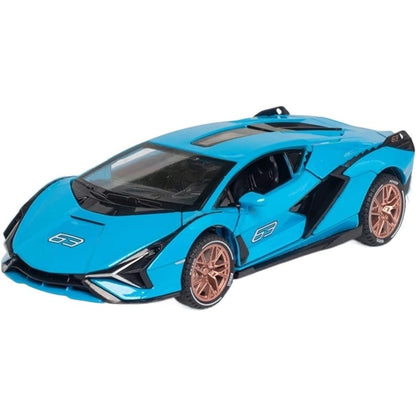 1:32 For Lamborghini Aventador SIAN Roadster Alloy Car Model Die Cast Toy