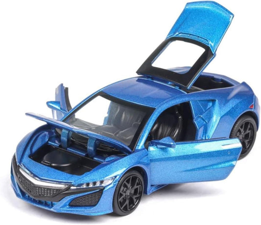 ARNIYAVALA Acura NSX Sport 1:32 Scale Die-cast Alloy Metal Pull-Back Toy Car for Kids with Openable Doors & Light Effects 🚗💡