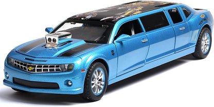 1:32 Chevrolet Camaro Limousine Extended Diecast Model Cars Toy Gifts For Kids