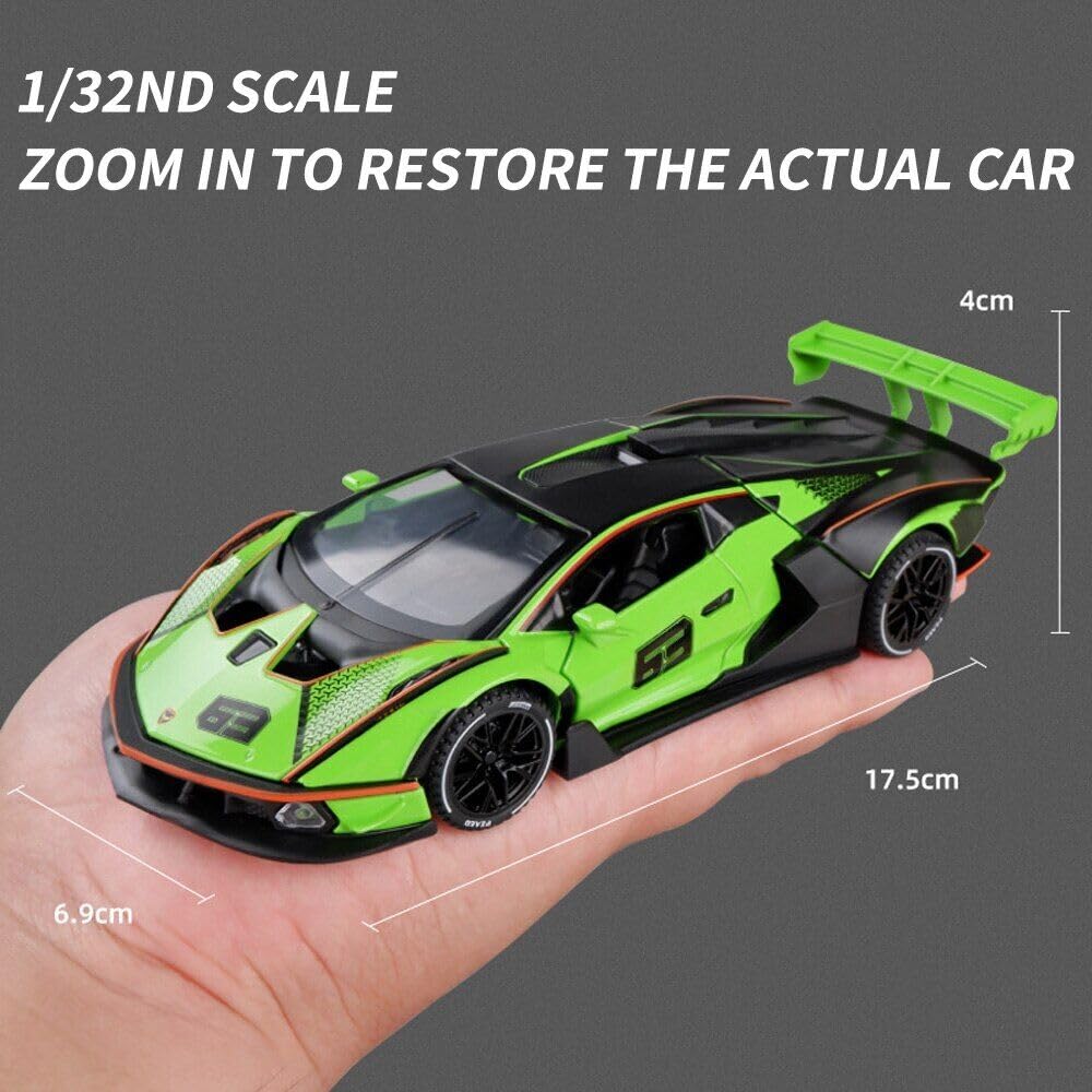 1/32 Scale Lamborghini Essenza SCV12 Model Car Diecast Toy Cars Kids Toys