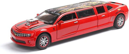 1:32 Chevrolet Camaro Limousine Extended Diecast Model Cars Toy Gifts For Kids