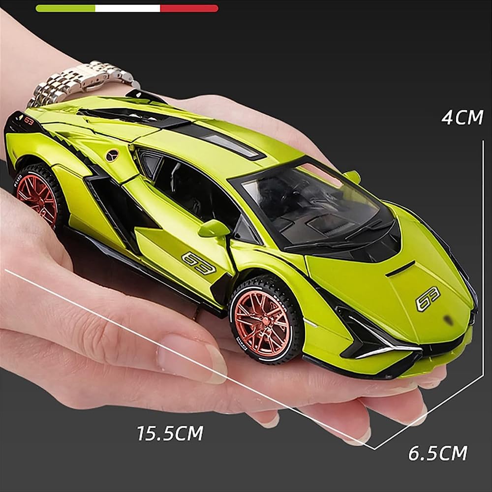 1:32 For Lamborghini Aventador SIAN Roadster Alloy Car Model Die Cast Toy