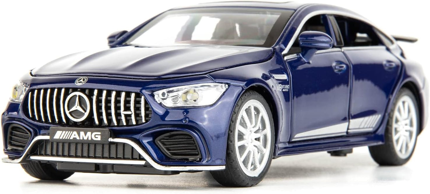 ARNIYAVALA 1/32 Benz AMG GT63 Alloy Diecast Collectible Pull Back Toy Car with Light and Sound Toy