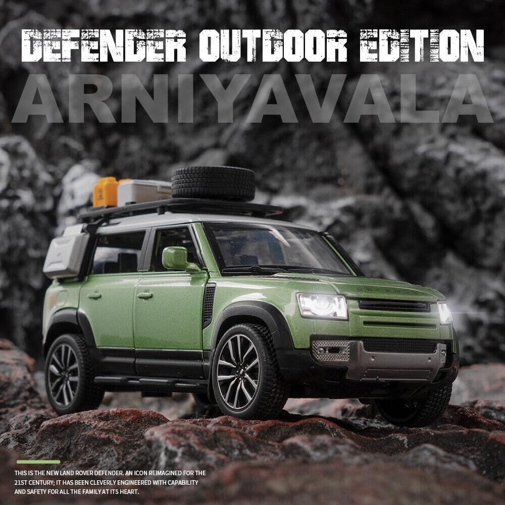 1/24 Defender Toy Cars Diecast Metal Car Model