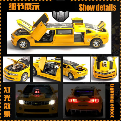 1:32 Chevrolet Camaro Limousine Extended Diecast Model Cars Toy Gifts For Kids