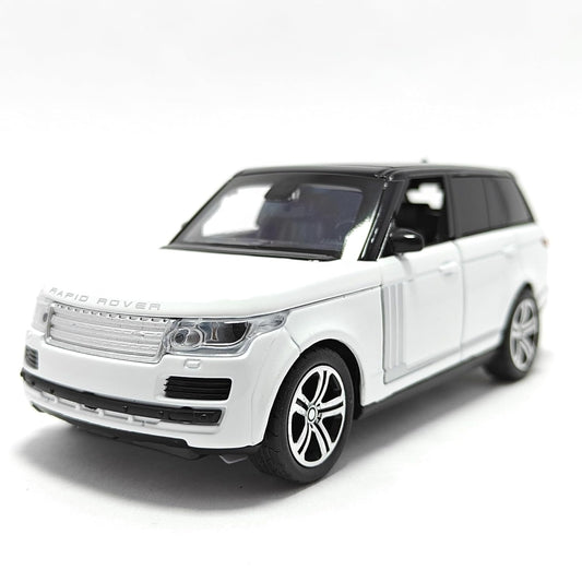 ARNIYAVALA 1:32 Range Rover Toy Car 🚗 Metal Pull Back Diecast Car 🛠️ with Openable Doors 🚪, Realistic Sound 🎶 and LED Light 💡 Effects