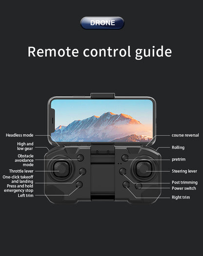 Foldable FPV Drone with 480P WiFi Camera for Adult Beginners and Kids; Voice Gesture Control RC Quadcopter with Modular Battery for long flight time, Auto Hover, Carrying Case