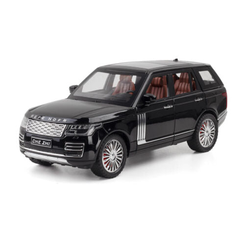 ARNIYAVALA 1:24 Land Rover Range Rover SUV Model Car Toy Collection Sound Light Kid Gift Alloy Metal Pull Back Toy car for Kids with Openable Doors & Light, Music Toy Vehicle for Kids